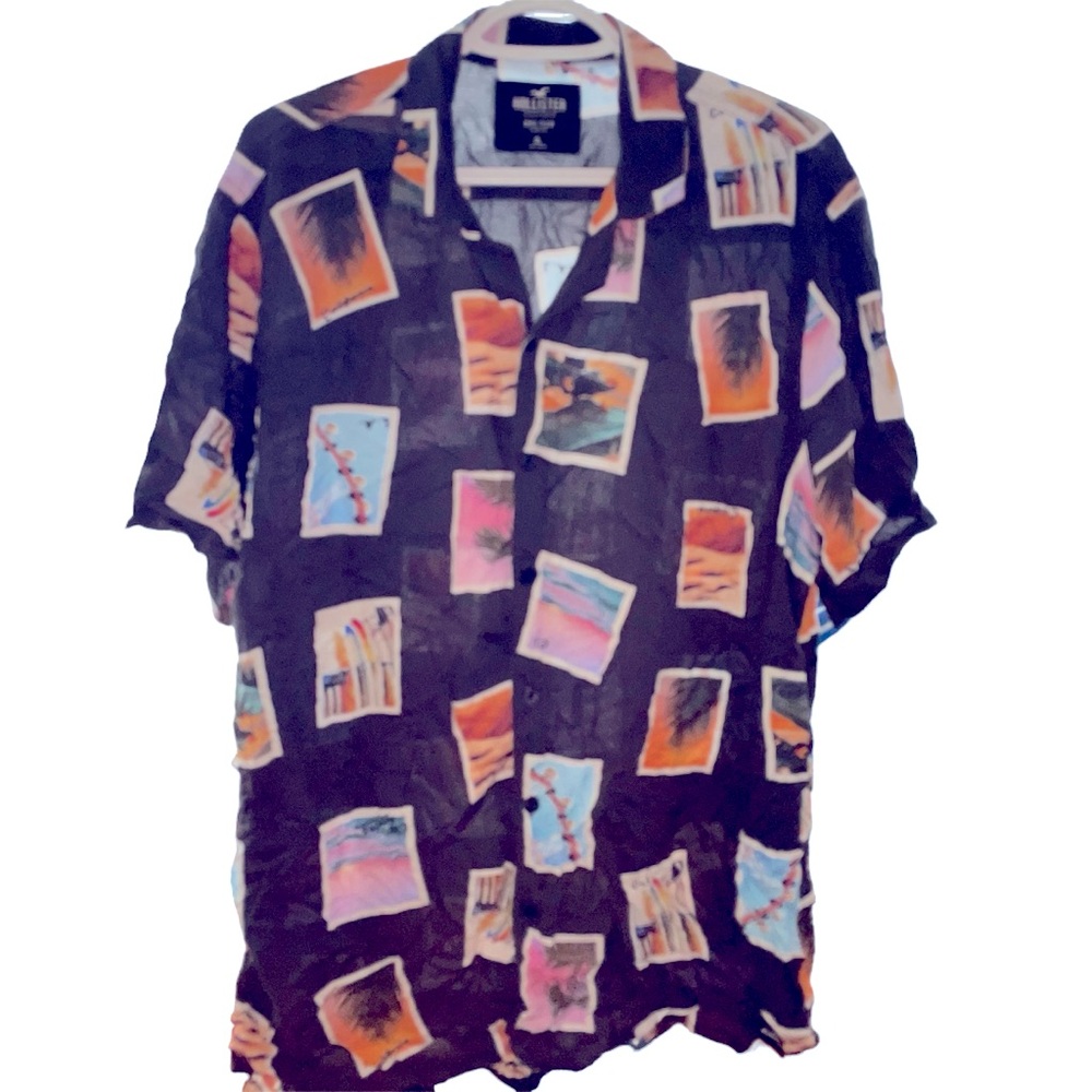 Short sleeve button up